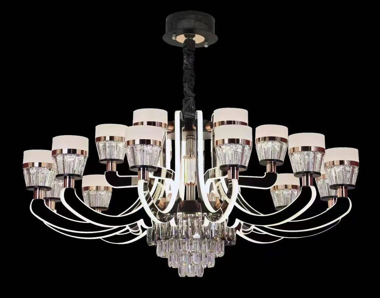 Led chandeliers for sitting room