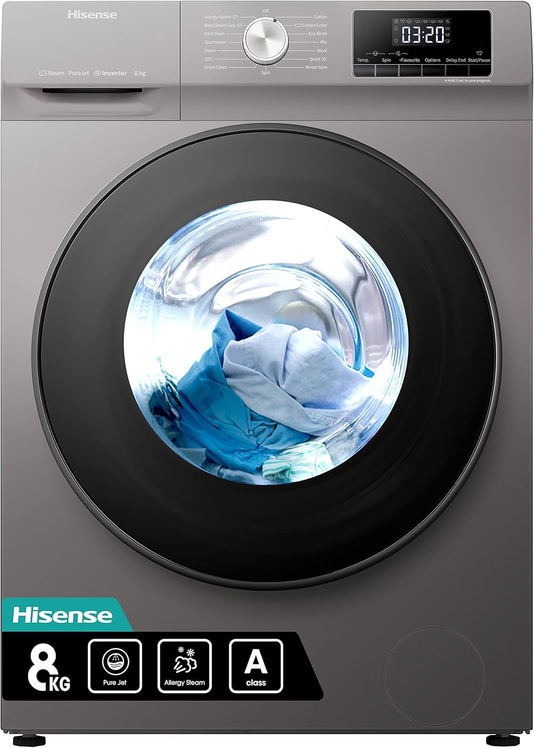 Hisense washing machines FL 8kg