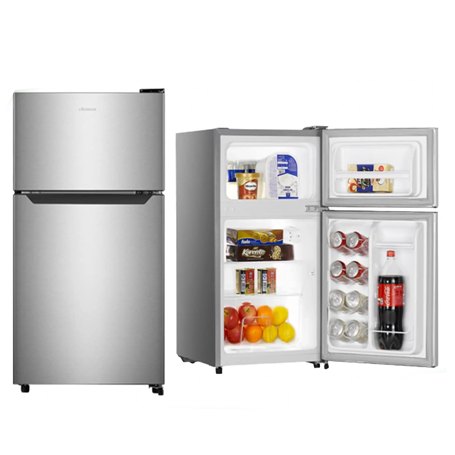 Hisense refrigerator 120L