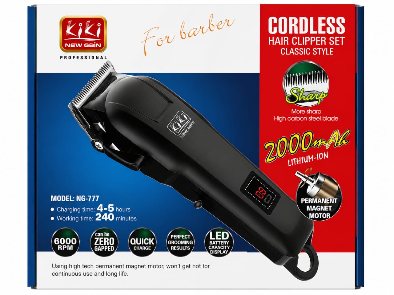 Kirk  clipper black